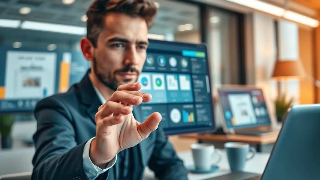 Modern document management and esignature software dashboard showing signature and document icons for digital businesses