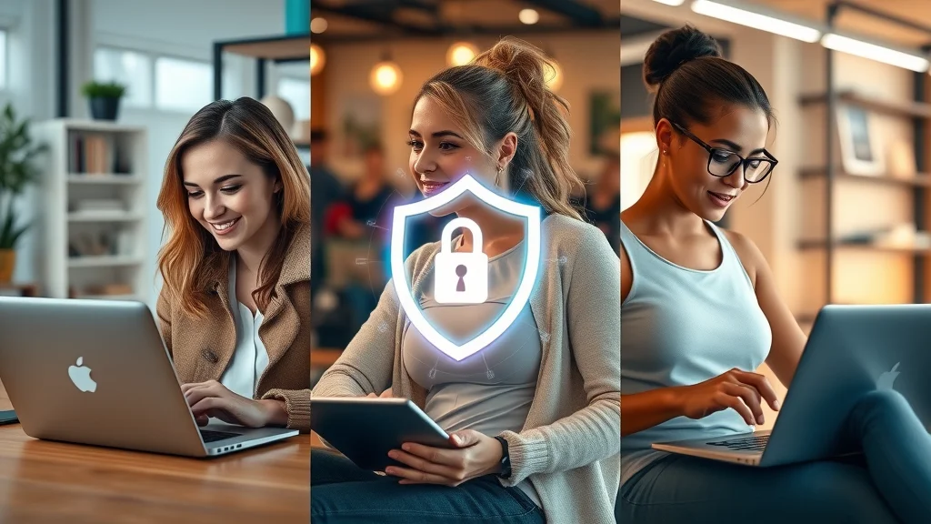 Cybersecurity and antivirus software solutions and applications used by small businesses in real estate, wedding planning, and coaching for virus protection.