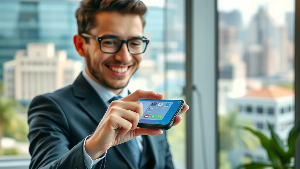 Mobile HR app in action for remote small business workforce management