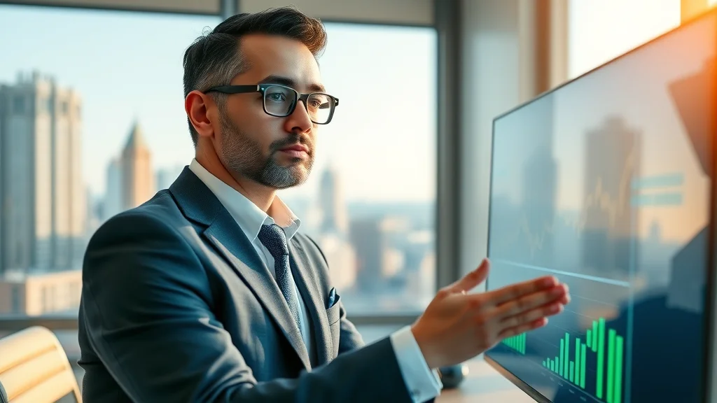 Small business owner exploring communication analytics for business growth