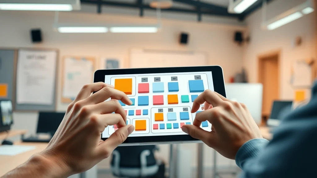 Modular website builder components showing website building and content management systems in action