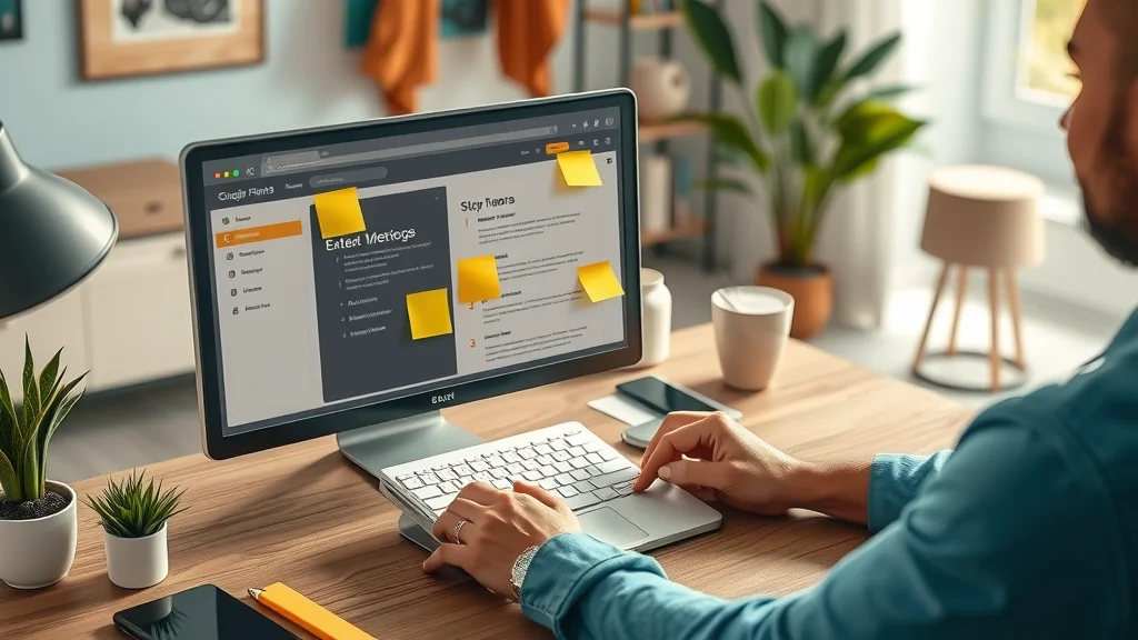 Step-by-step website creation process using website building and content management systems