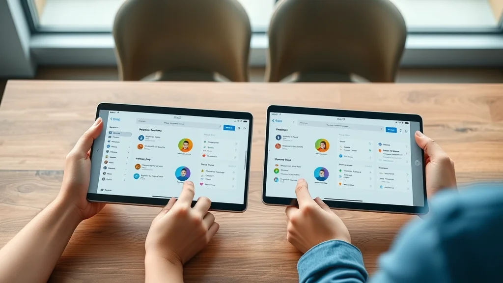 Comparison of postpartum coaching apps interface side by side
