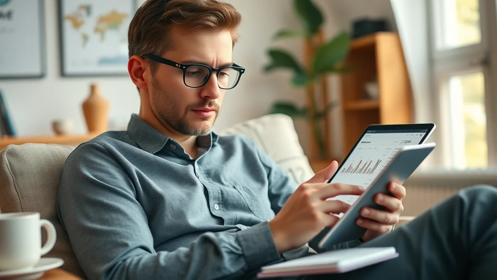 creative freelancer entering expenses on easy to use online accounting software for small businesses