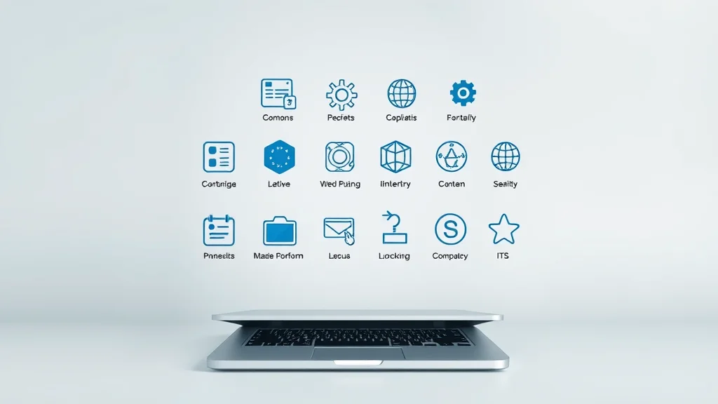 Visual lineup of top CMS platforms symbolically representing website building and content management systems options